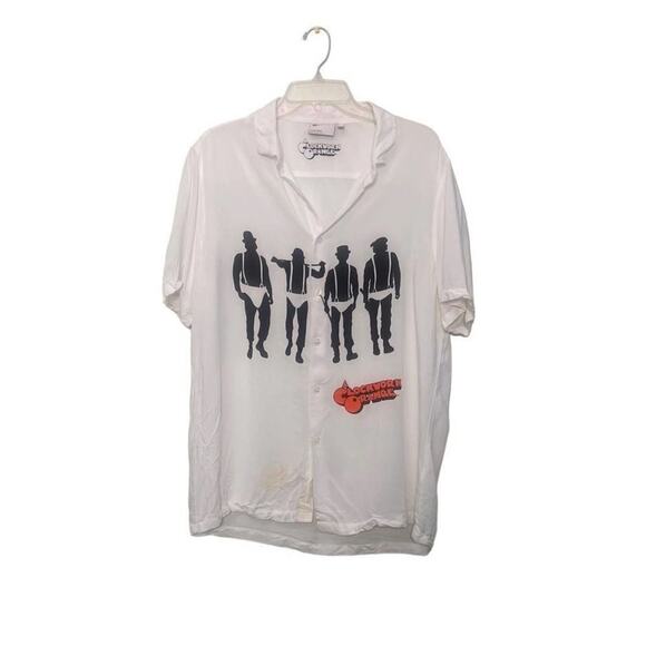 ASOS DESIGNS CLOCKWORK ORANGE SHIRT SIZE XL - Picture 1 of 5